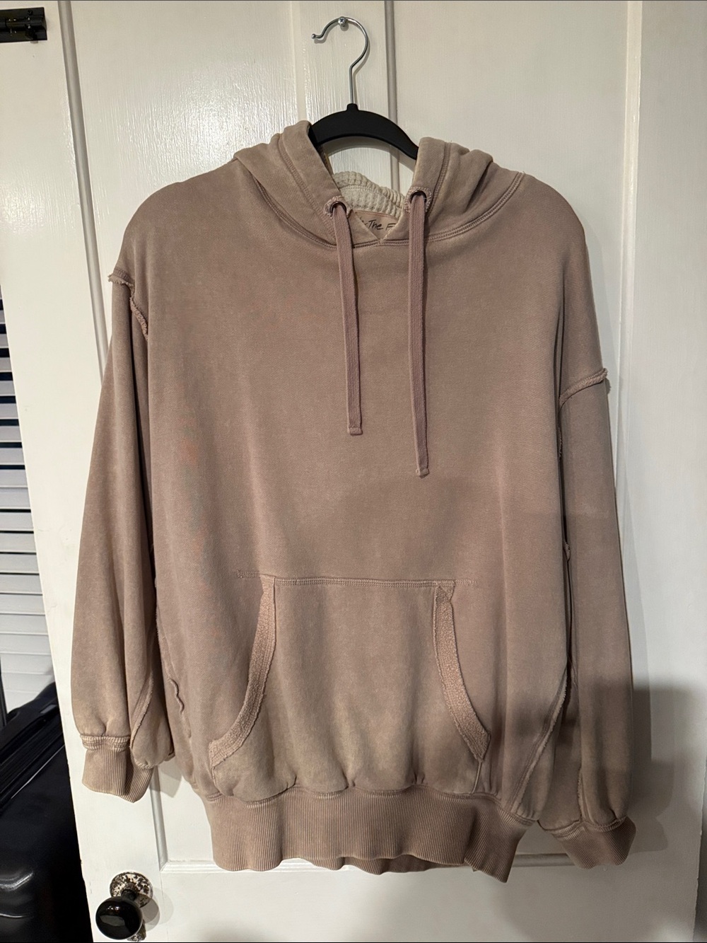 We the free Oversized Thermal pullover color winter bloom combo